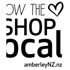 Show the Love Shop Local Tea Towel Design